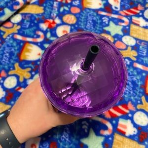 Holographic Starbucks purple cup